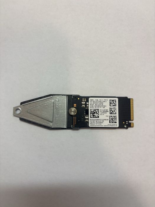 SSD диск Samsung PM991a 512Gb NVMe PCIe M.2 2242 (MZ-ALQ512B)