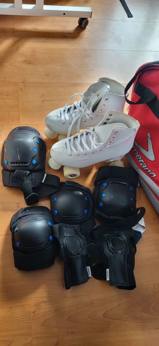 Patins com proteção