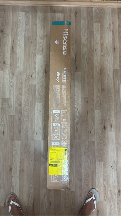 Vendo TV hisense na caixa