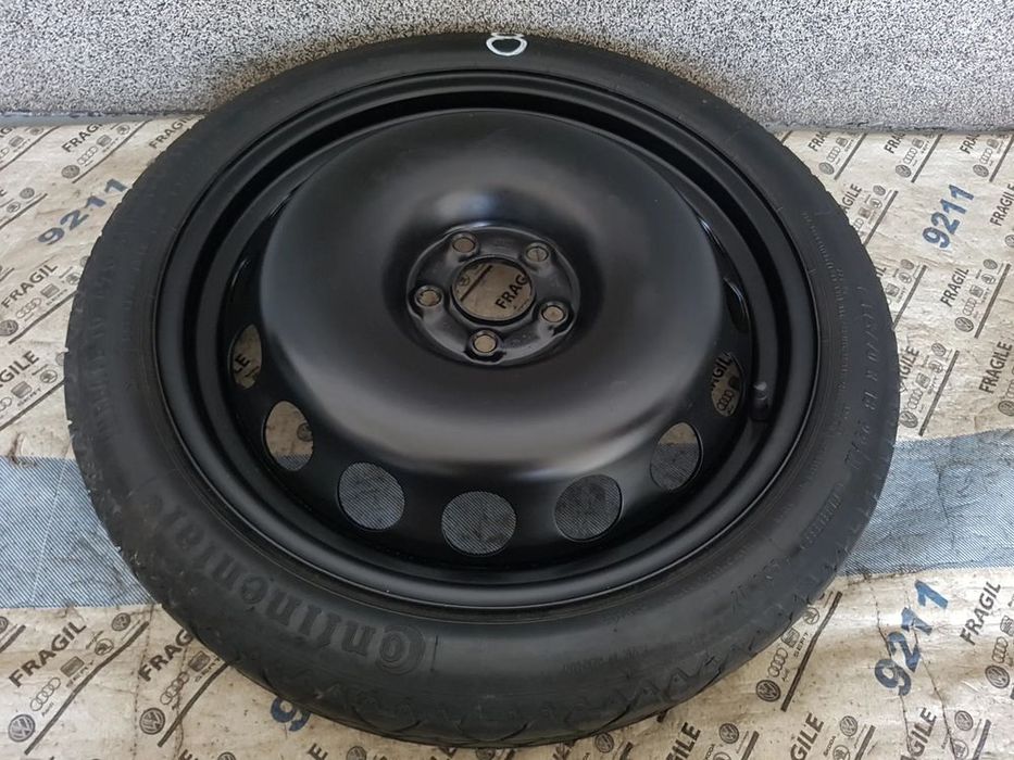 koło dojazdowe vw taigo t-cros skoda kamiq seat audi tt 5x112  125/70r