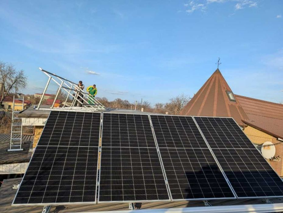 Встановлення домашніх сонячних станцій "під ключ" у м. Дніпро (6 кВт)
