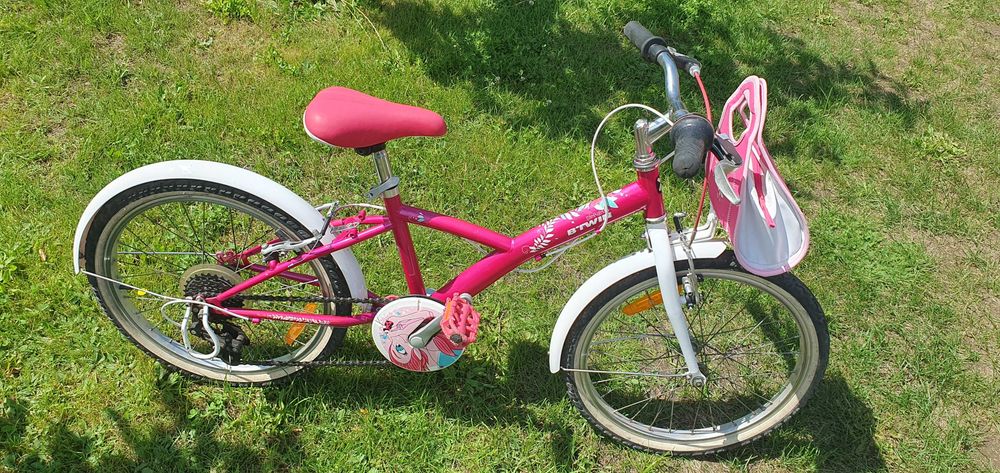 Rower dla dziewczynki BTwin 20 cali