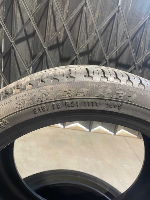 Pneus Porsche/Audi 315/35 R21"
