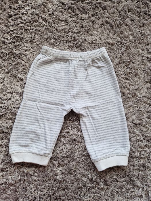 Cienkie spodnie bawełniane r. 62 cm