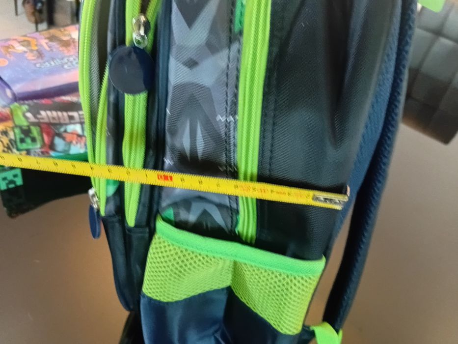 Conjunto Escolar Minecraft (Mochila + Estojo) –  Novo!