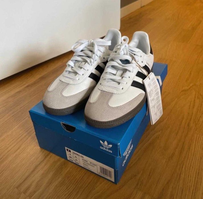 Adidas samba biale meskie sneakers samba adidas oryginalne samby