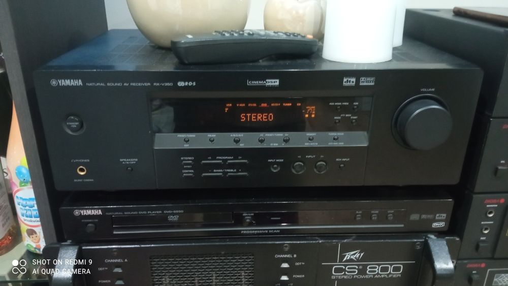 amplituner +dvd 2piloty