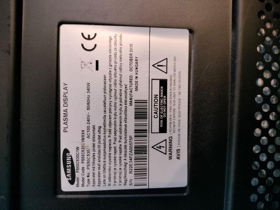 Telewizor Samsung Plazma 50”