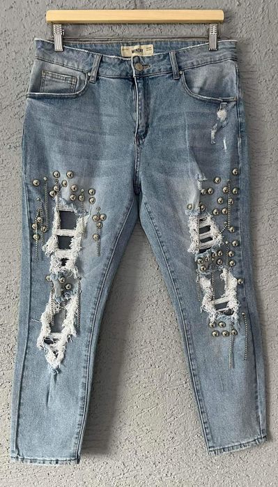 Spodnie jeansy Monday rozmiar L