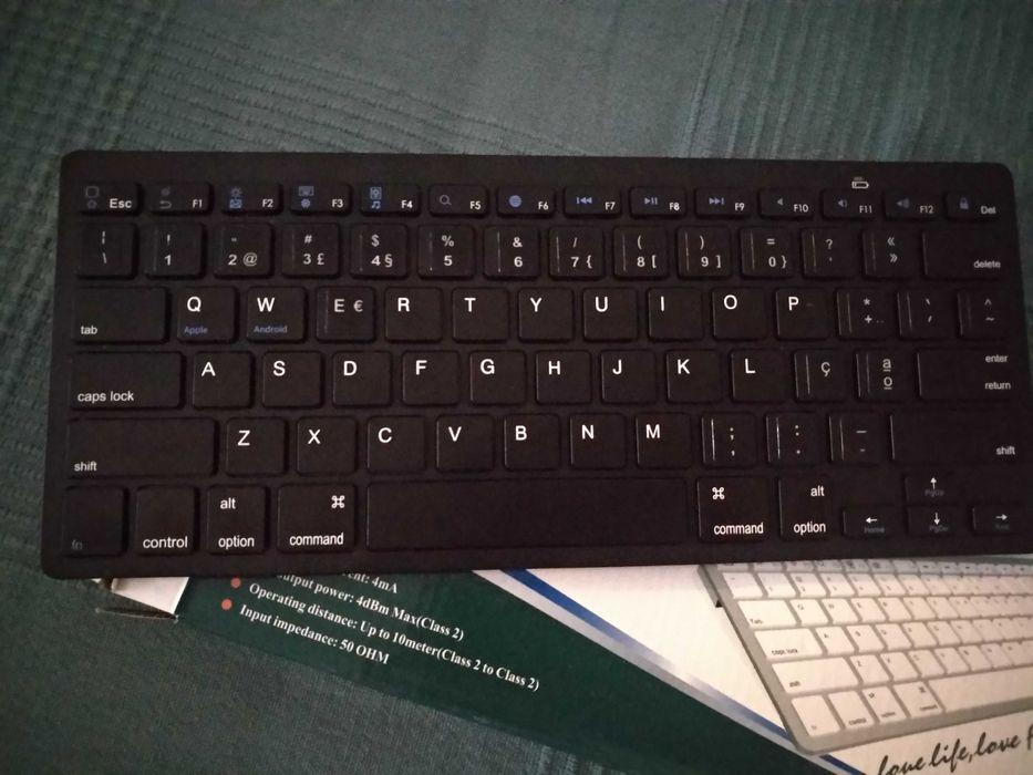 Mini Teclado Bluetooth PT - NOVO
