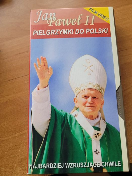 Jan Paweł II pielgrzymki do Polski kaseta VHS