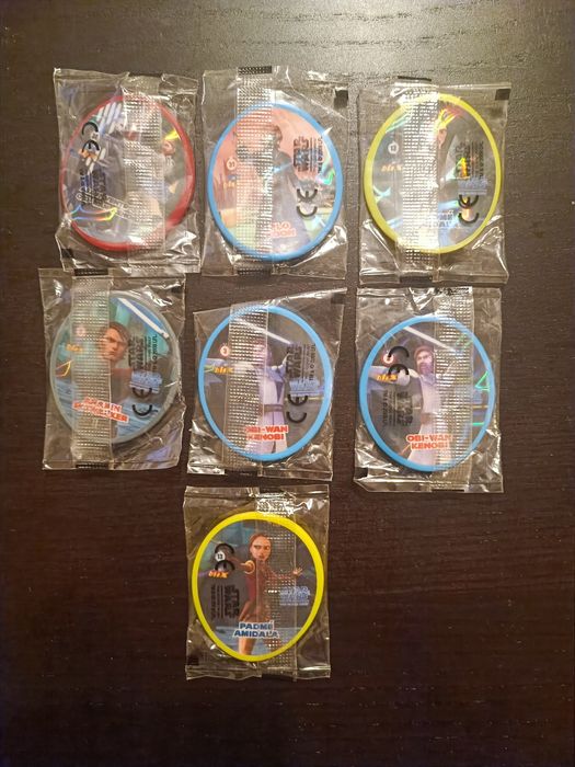 Tazos Star wars blix selados