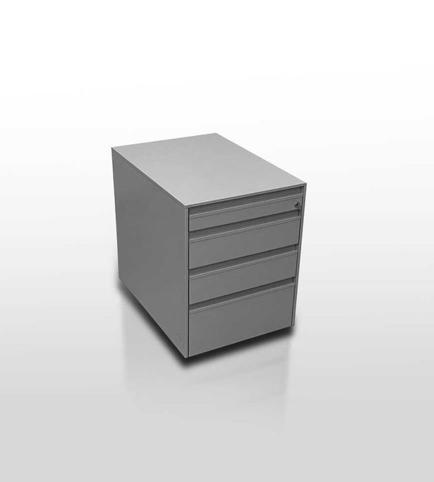 Kontenerek Hali Szary 4 szuflady