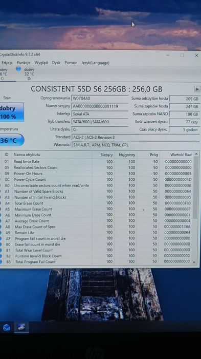 Komputer + Monitor HP 22" i5 / 16GB RAM / SSD