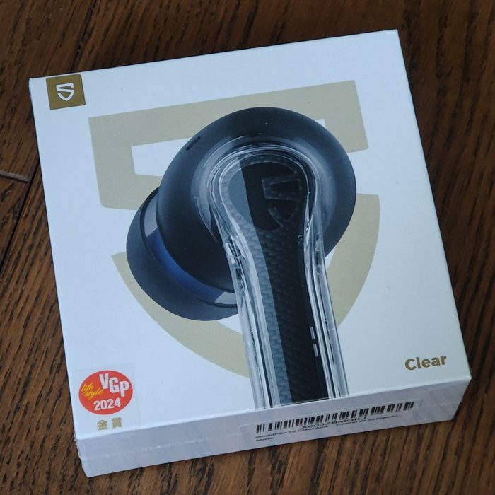 Soundpeats Clear Bluetooth наушники tws Dots Pods black білі cream