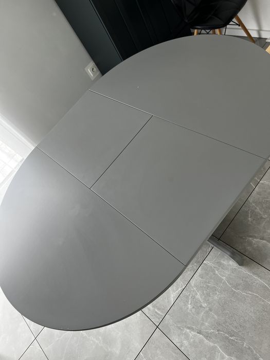 Stoł ROSENTORP rozkładany szary 110/155 IKEA