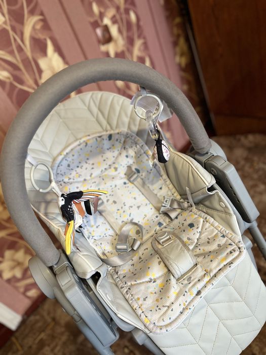 Стілець для годування 2в1 Kinderkraft LASTREE Grey