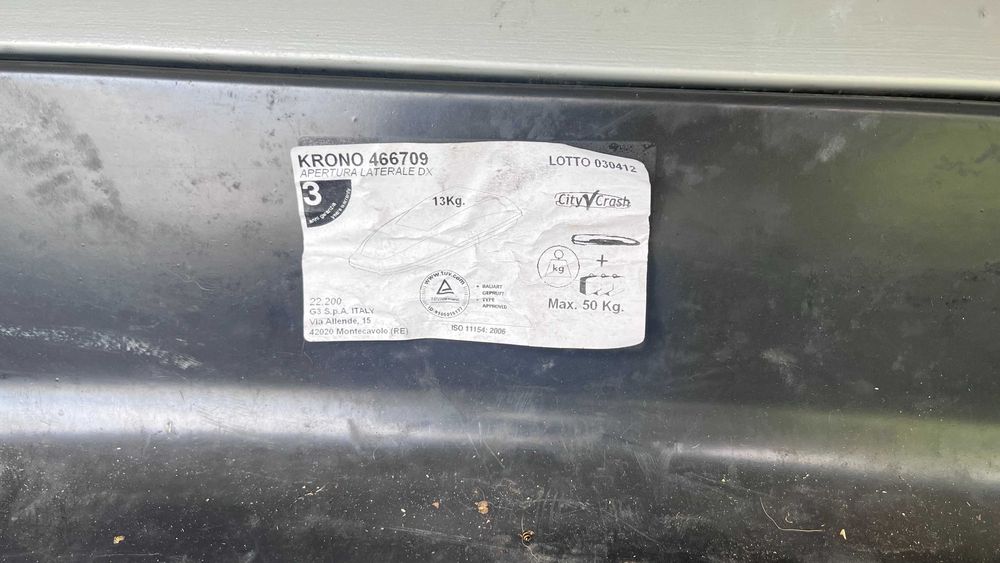 Box dachowy G3 KRONO 240L