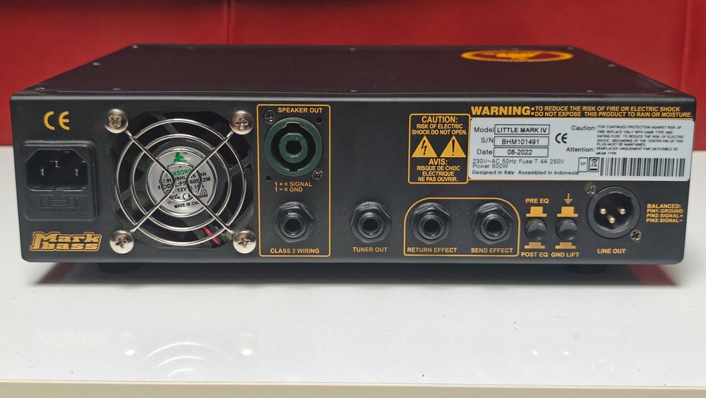 Wzmacniacz basowy Markbass Little Mark IV 500W