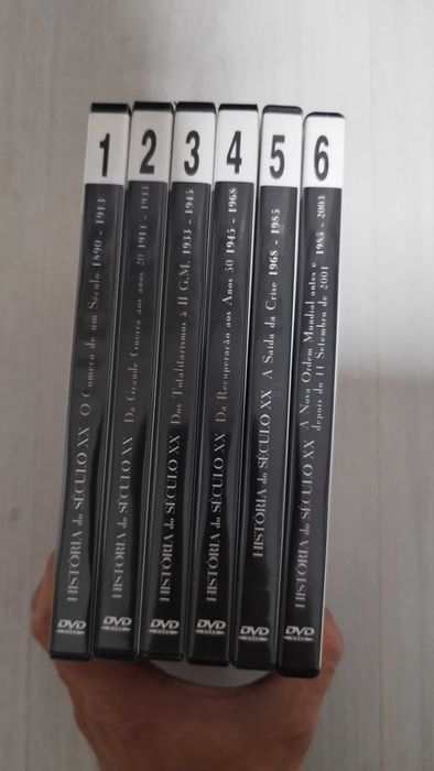 Colecção História do Séc. XX - 6 dvd's