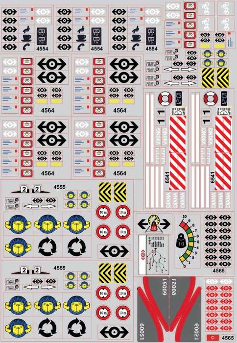 Наклейки для Лего LEGO наборів