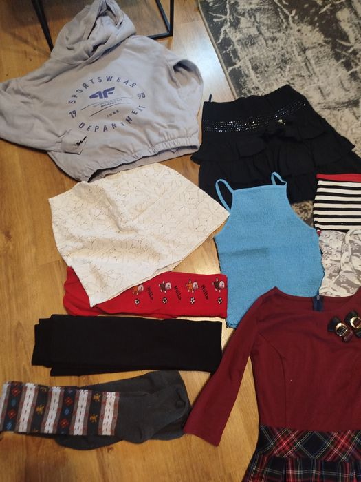 Ubrania dziewczęce rozm.140