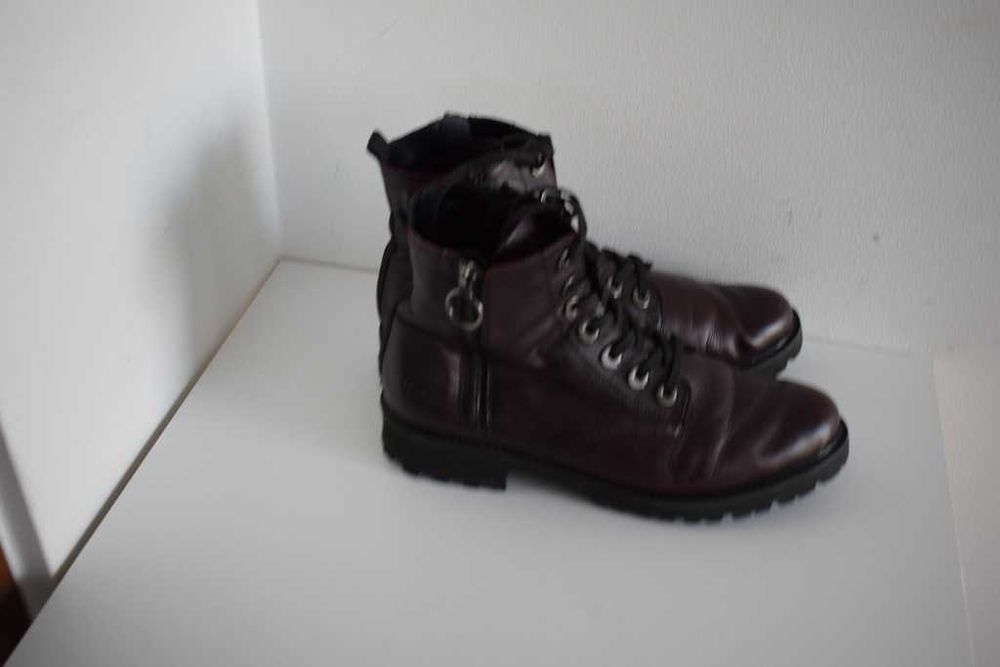 Remonte Botki buty skórzane 42 sztyblety