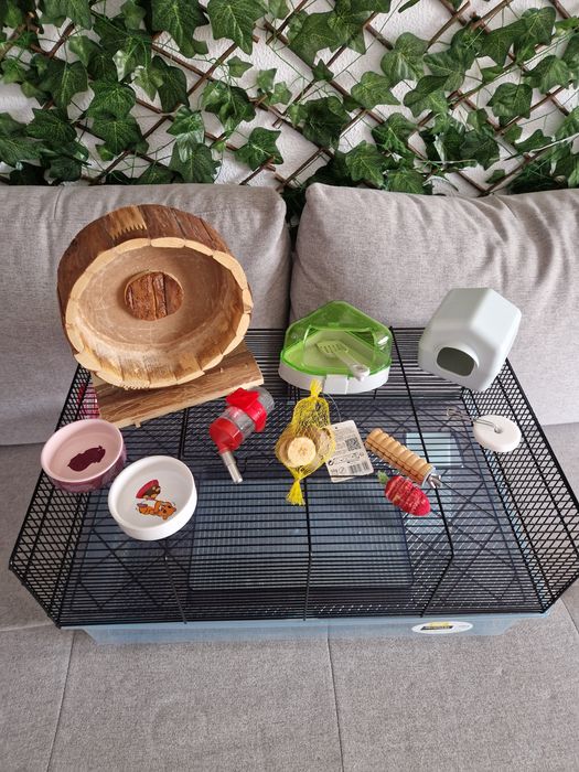 Gaiola para Hamsters + Acessórios