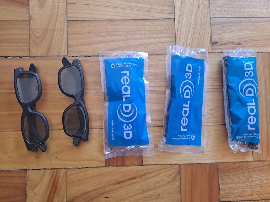 Óculos 3d muito bom estado