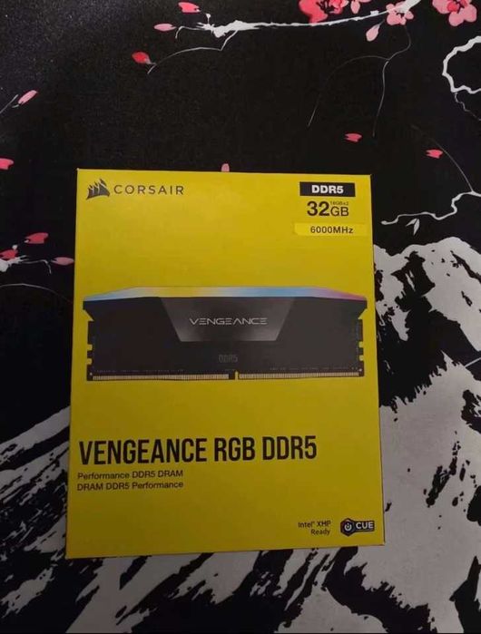 RAM Corsair Vengeance 32 GB w zestawie 2x16 GB DDR5 6000 MHz CL30 na gwarancji