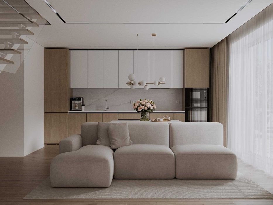 Дом таунхаус 122 м2 Новоалександровка