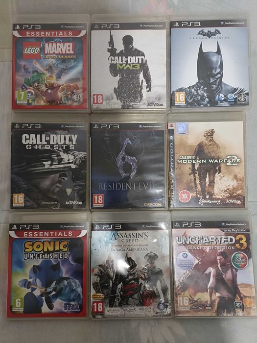 Jogos PS3 como novos