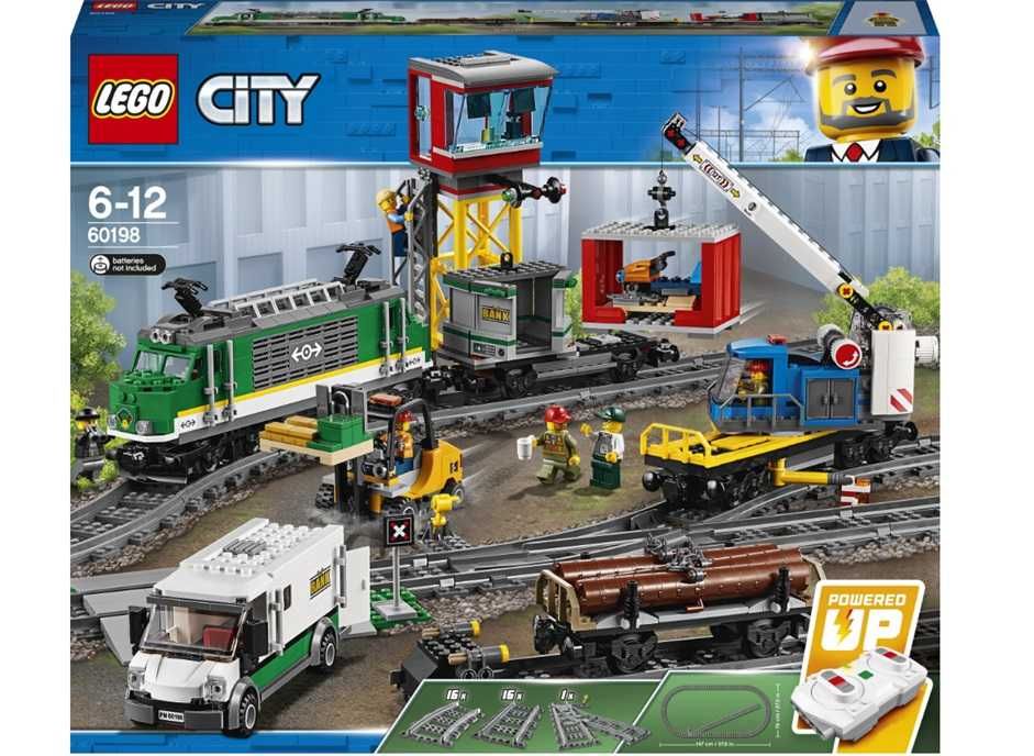 LEGO CITY 60198 Pociąg towarowy