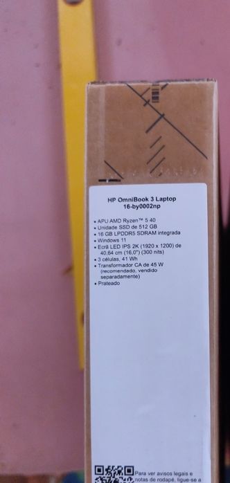 HP omnibook 3 troca o venda Nova