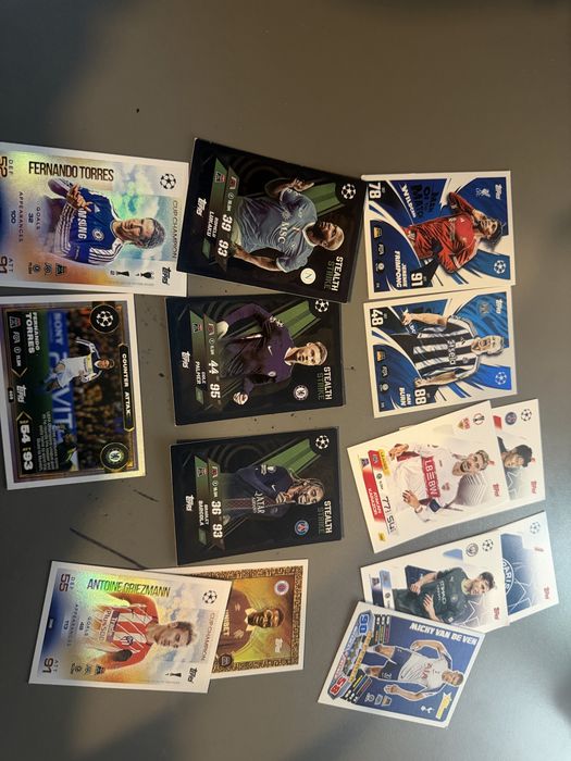 Karty pilkarskie topps match attax