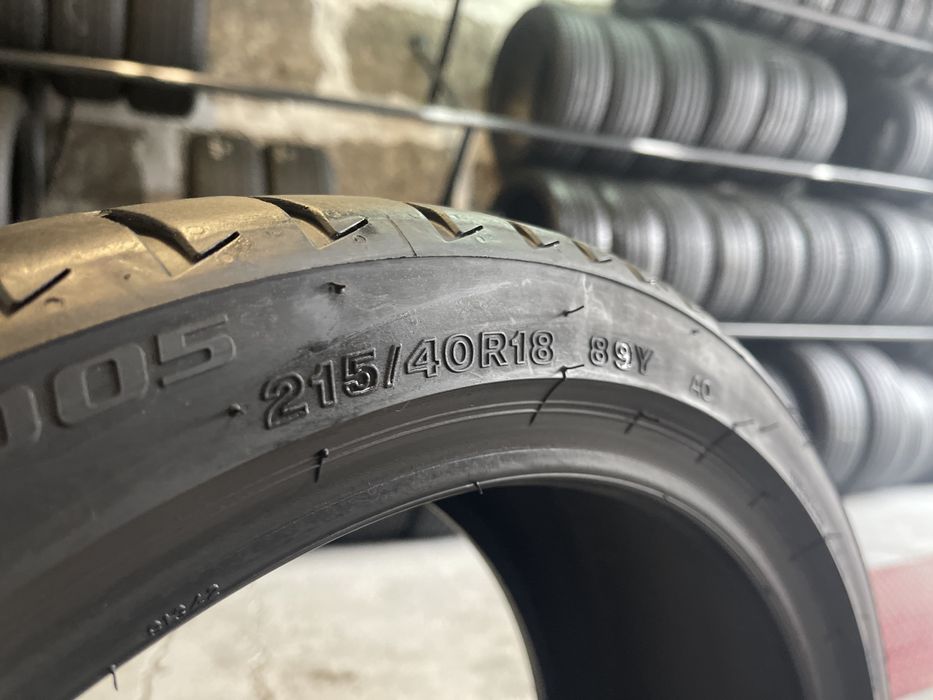 Pneus 215-40r18 Bridgestone como novos