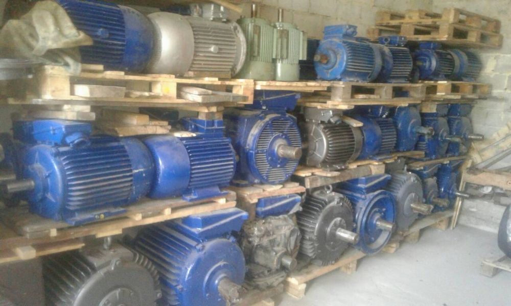 Электродвигатель 5.5квт,7.5,11.15,22,30,37,45,55,75,90 АИР,4АМ, 2в б.у