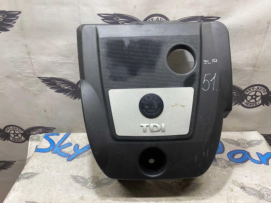 Декорактивная крышка на Skoda 1.9tdi wag