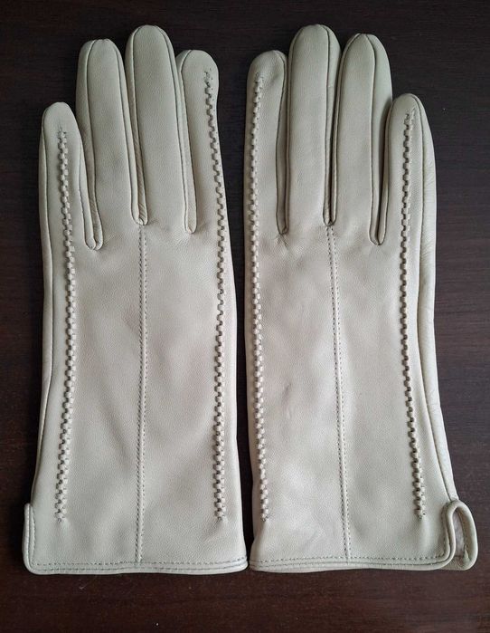 Продам нові шкіряні жіночі зимні рукавиці