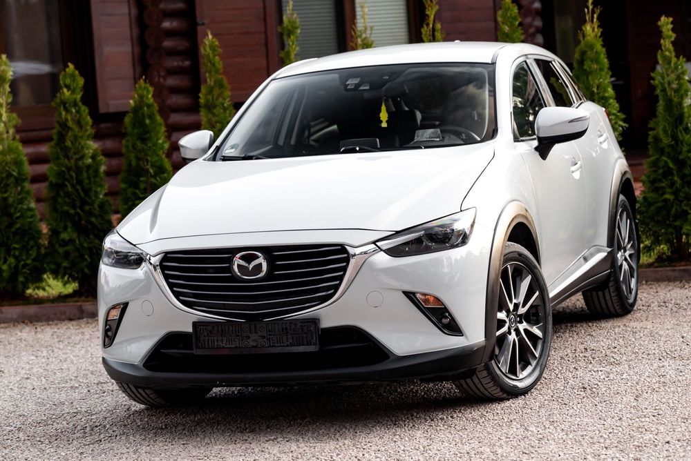 Mazda CX-3 2.0i 150KM Xenon LED Navi Kamera BOSE Lane Ass Martwe Pole Grz. Fotele