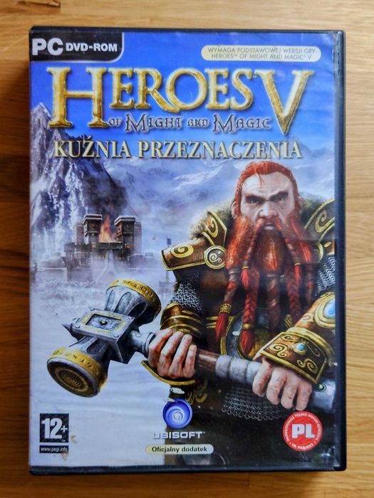 Heroes of Might and Magic V + dodatek Kuźnia Przeznaczenia (2x PC DVD)