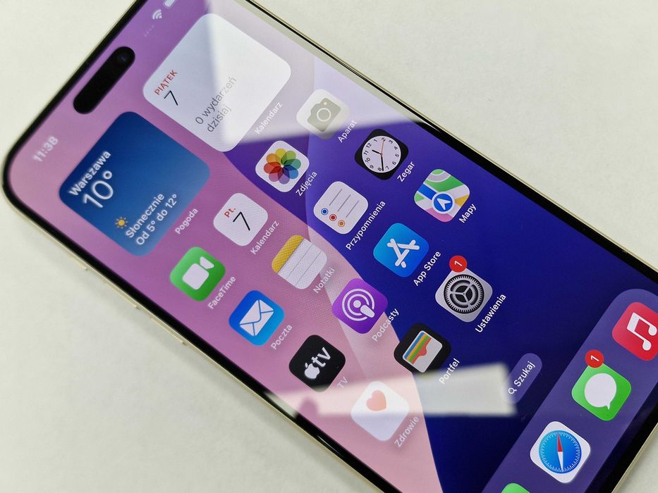 Iphone 15+ Plus 256GB/ Yellow/ Żółty/ Bateria 90%/ Grade A + ładowark