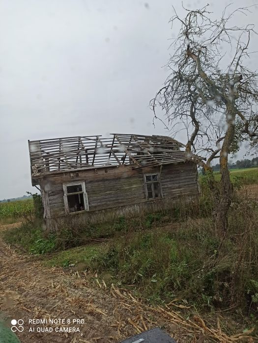 Dom drewniany do rozbiórki