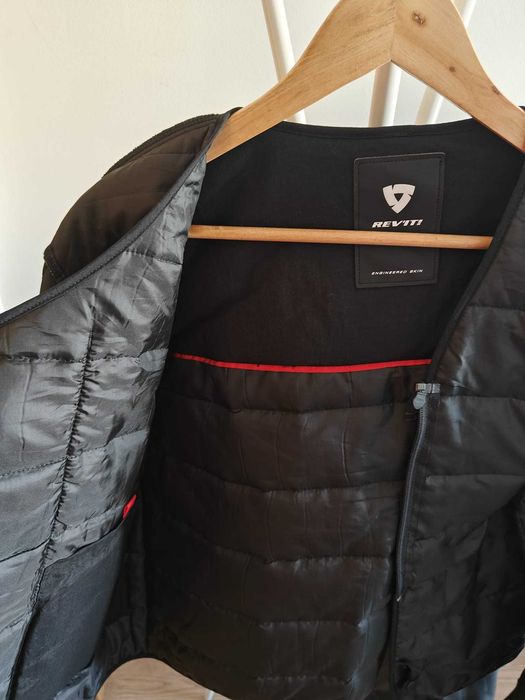 Casaco Mota Rev'it (XL) (pouco usado) [Inclui proteção de costas, forro de inverno, forro impermeável)