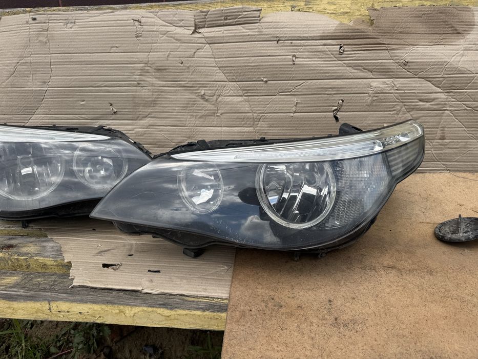 Фара фари права ліва bmw e60 e61 галогені дорест