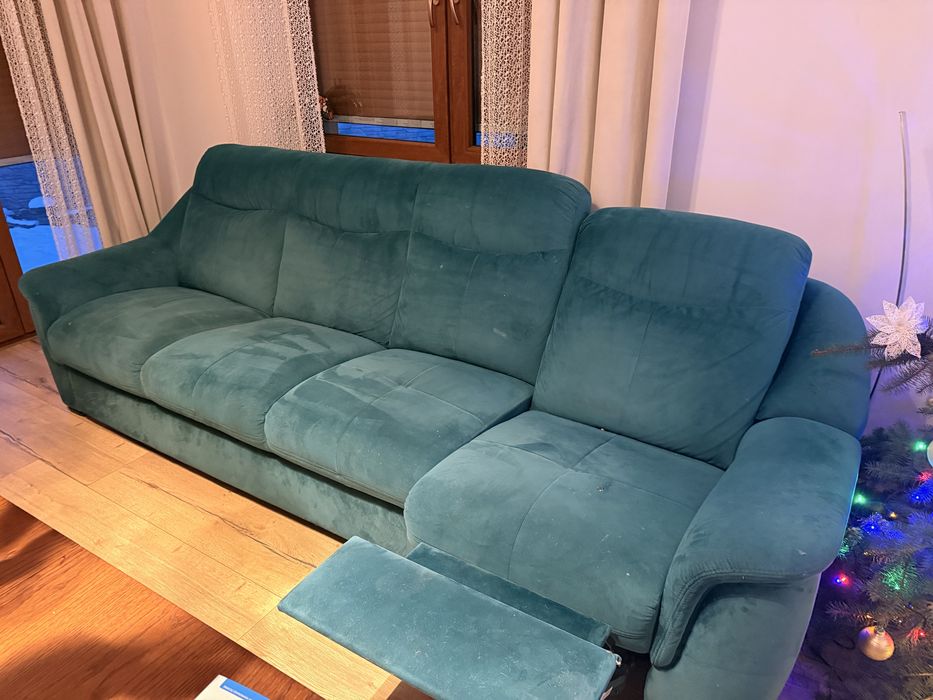 Zestaw kanapa i fotel