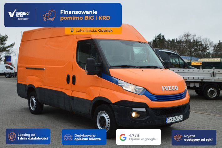Iveco 35S16  GDAŃSK [14714] hill holder, szyby atermiczne, ESP, FV23%VAT.