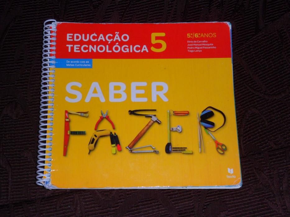 Manual Escolar 5º/6º Ano Educação Tecnologica