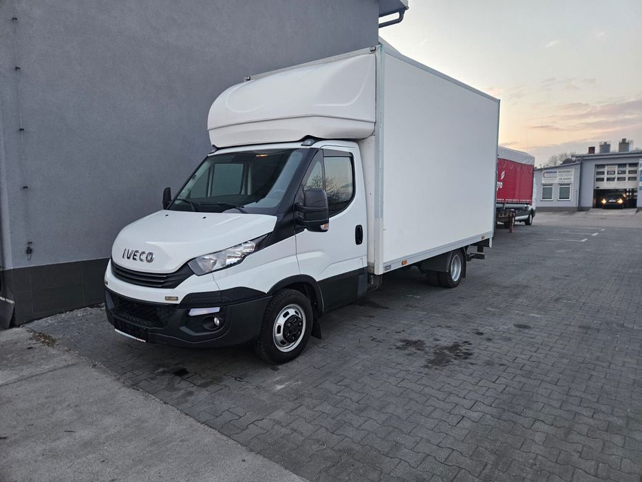 Iveco Daily 35C18  Automat! Kontener z windą!