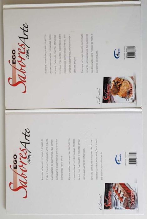 2 Sabores com Arte ( 200 receitas / 160 cocktails / 100 formas de decorar as mesas - 2 livros novos
